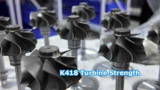 Materiale della pala della turbina: K418