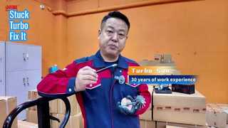 Cosa devo fare se il mio turbocompressore, che non è stato utilizzato per molto tempo, smette di girare?