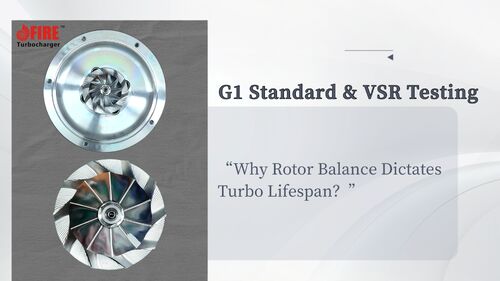Latest company news about Perché l'Equilibrio del Rotore Determina la Durata del Turbo: Comprendere lo Standard G1 e i Test VSR